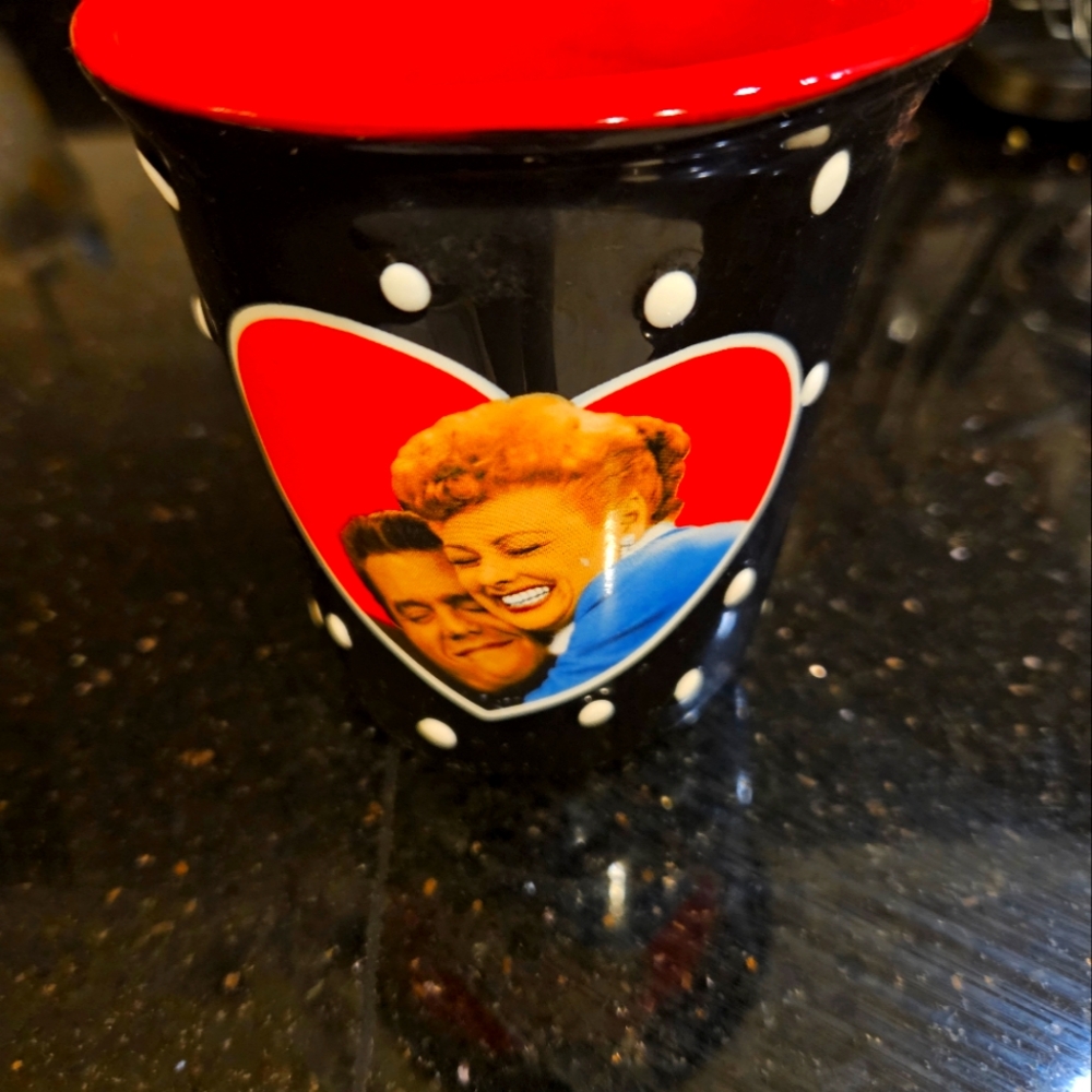 I love Lucy Muggs (2 mugs,)